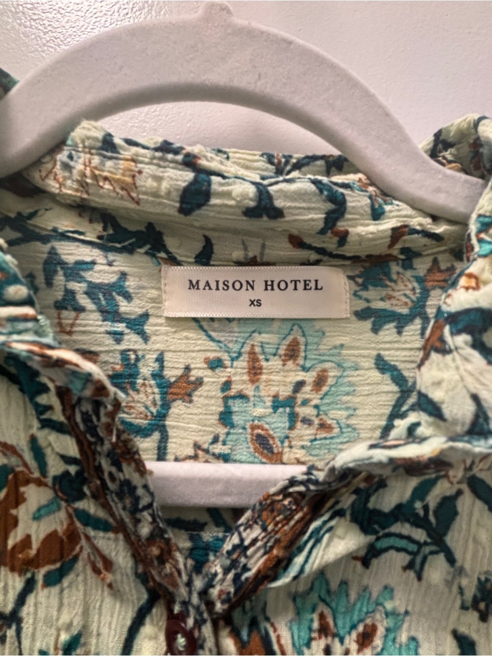 Maison Hotel Berenice Blouse in Amazonia XS